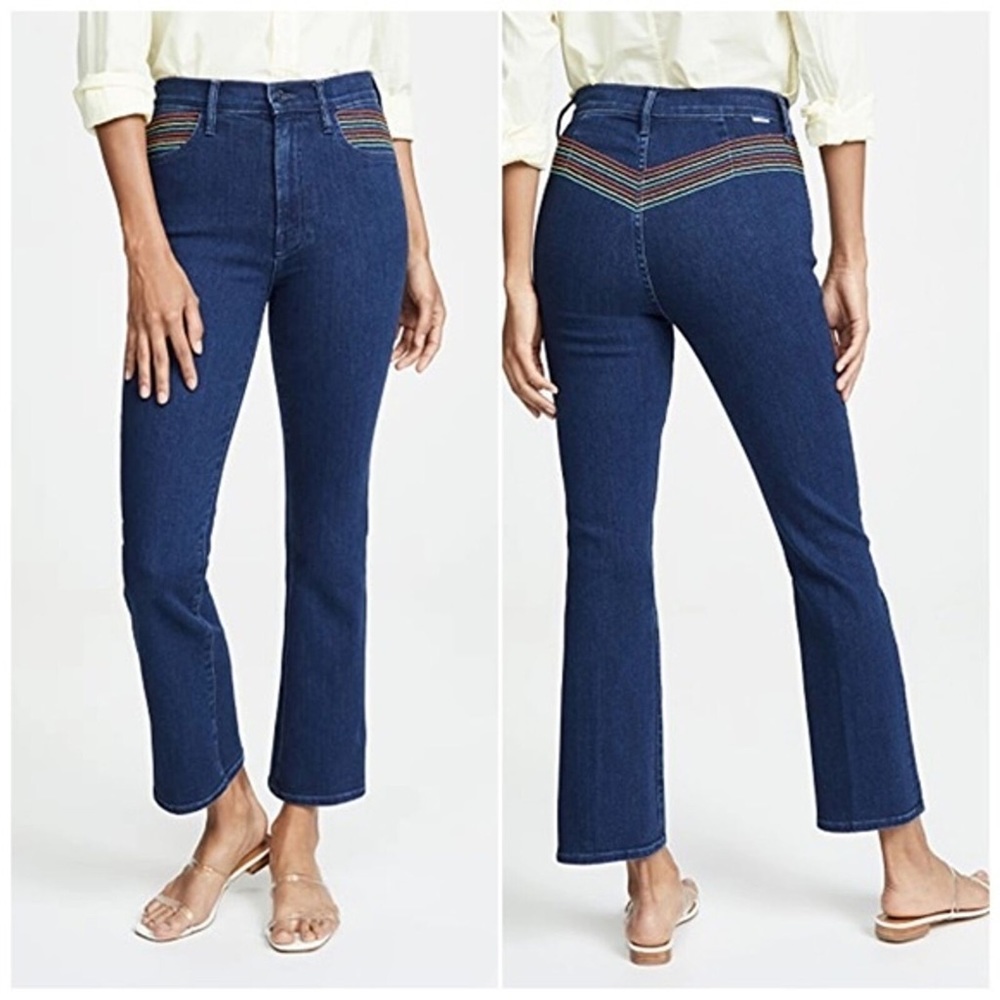 MOTHER Denim Smooth Hustler Over the Rainbow Size 27